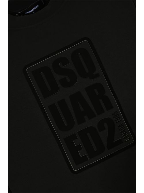 T-shirt in misto cotone con logo DSQUARED2 | S74GU0892 D25006900